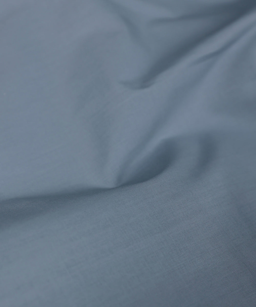 Men's Summer Unstitched Latha Plain Blue Grey Suit