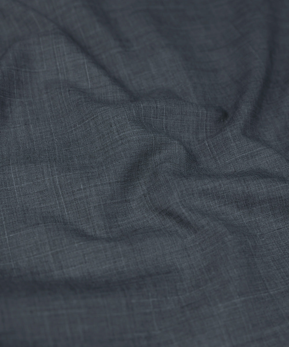 Men's Summer Unstitched Wash & Wear Plain Blue Grey Suit