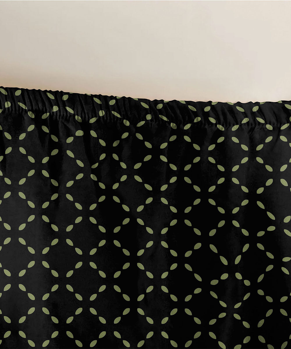 Poly Cotton Black Fitted Sheet