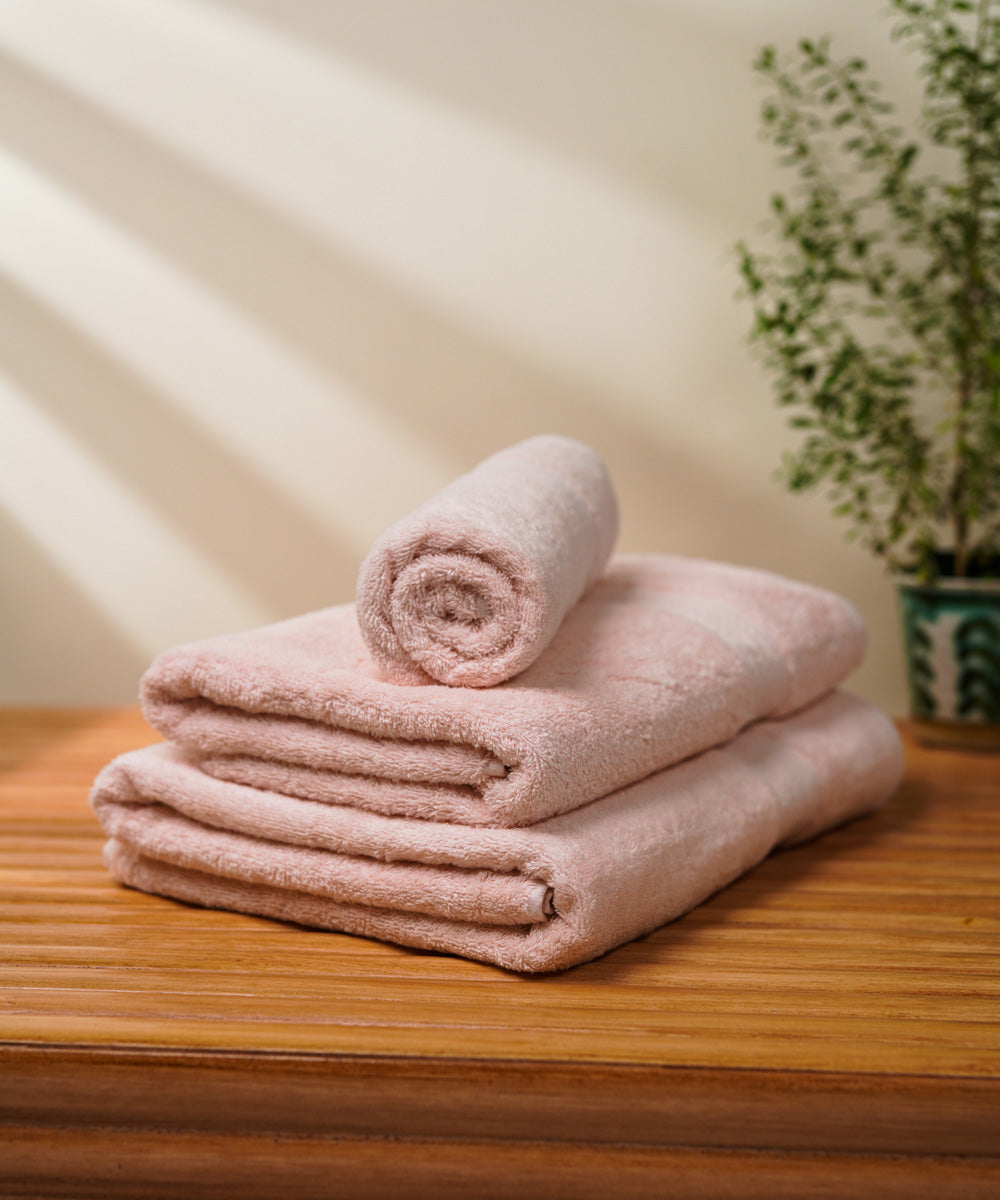 Pink bath sheet online towels