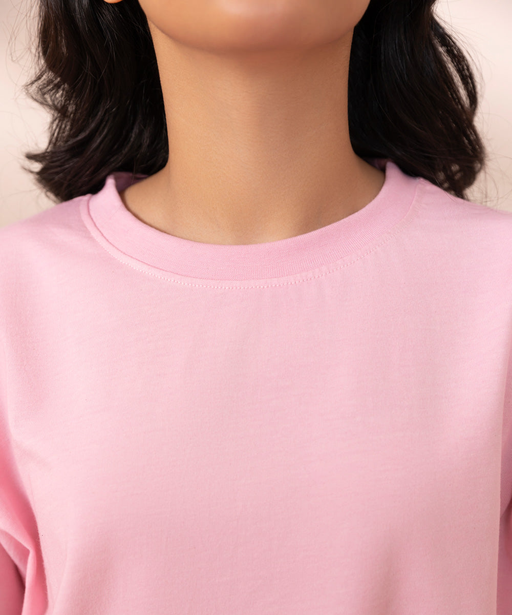 Women's Western Wear Light Pink Shirt