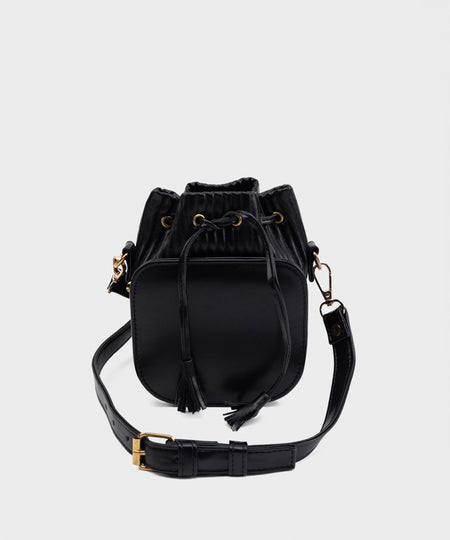 Women's Black PU Mini Bag