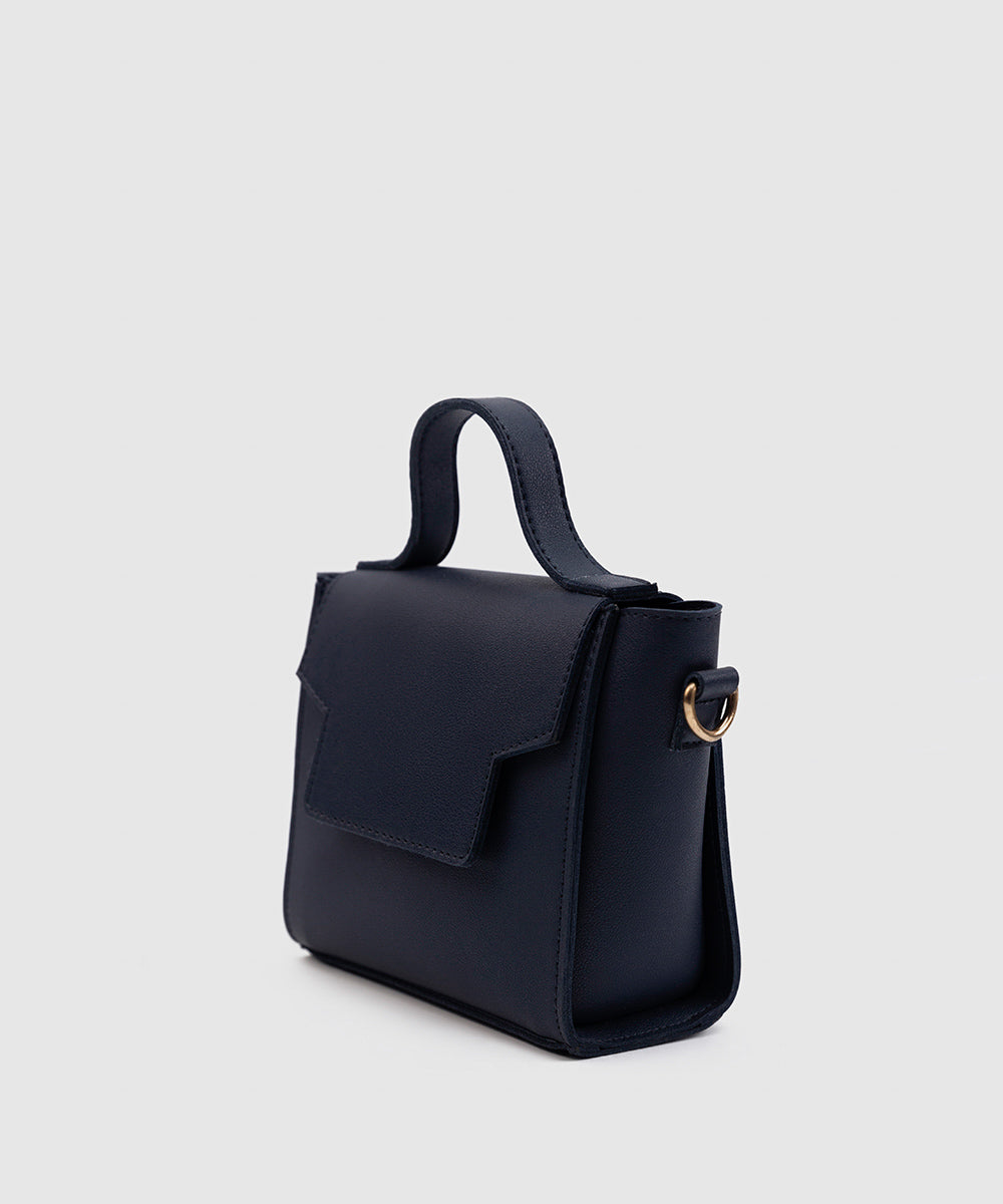 Women's Blue PU Mini Bag