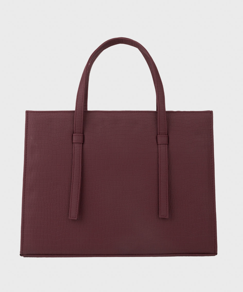 Maroon Tote Bag 000000HB1465 – SapphireOnline Store