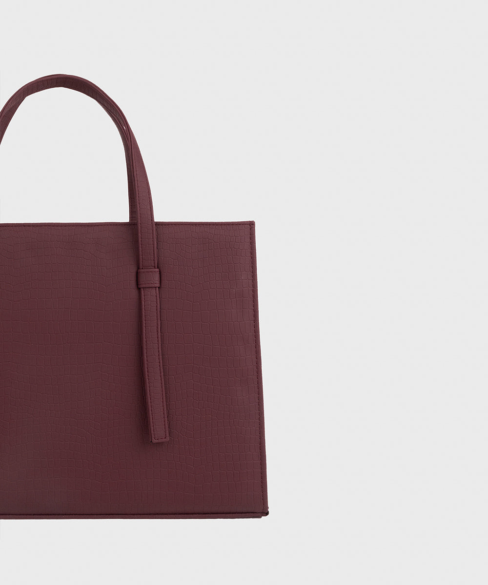 Women's Maroon Tote Bag