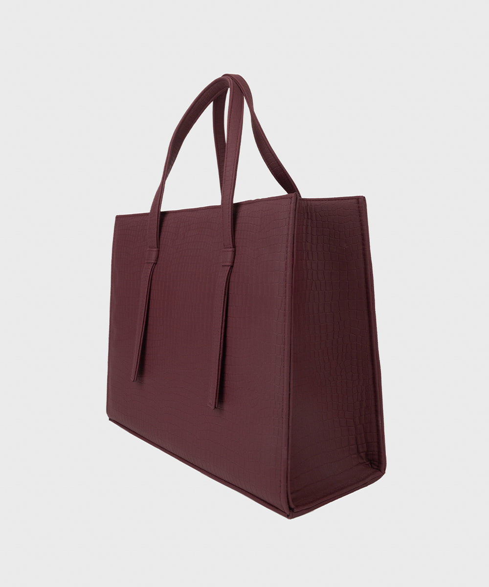 Women's Maroon Tote Bag