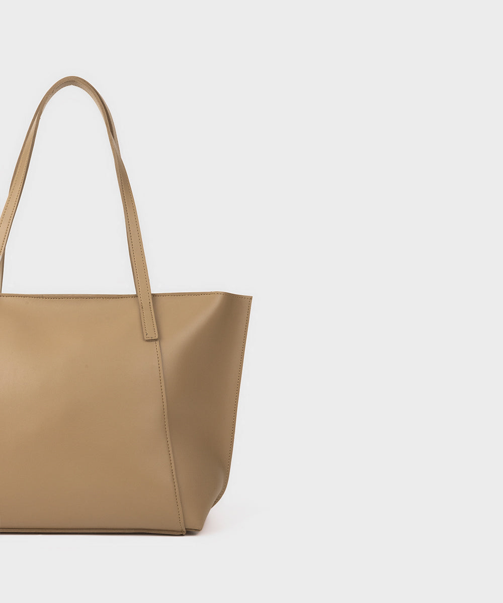 Women's Tan Tote Bag