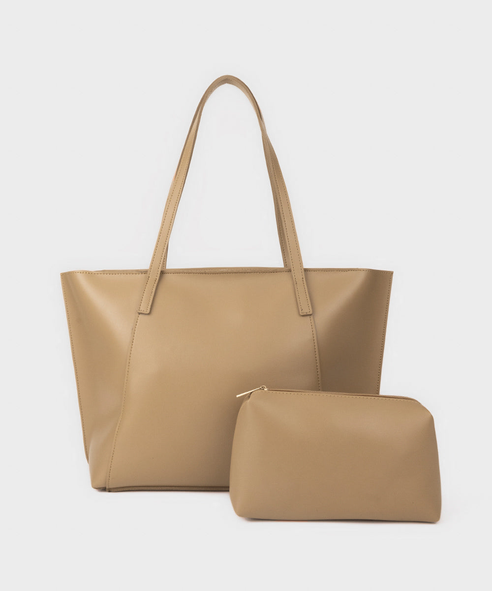 Women's Tan Tote Bag