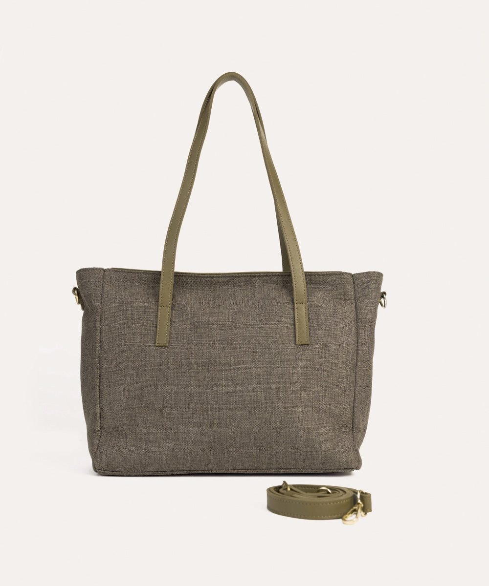 Women's Green Tote Bag