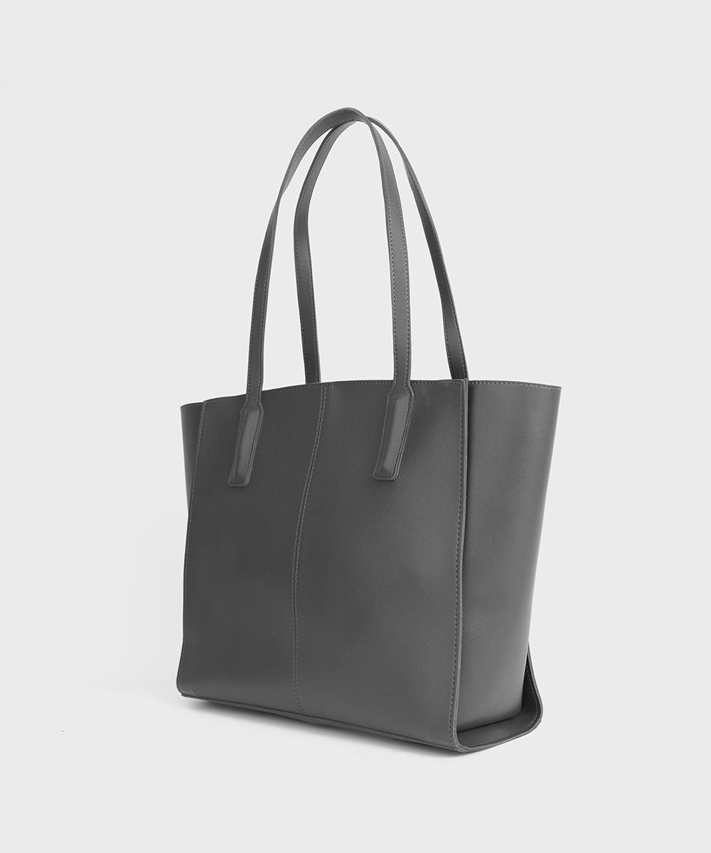 Women's Grey Tote Bag