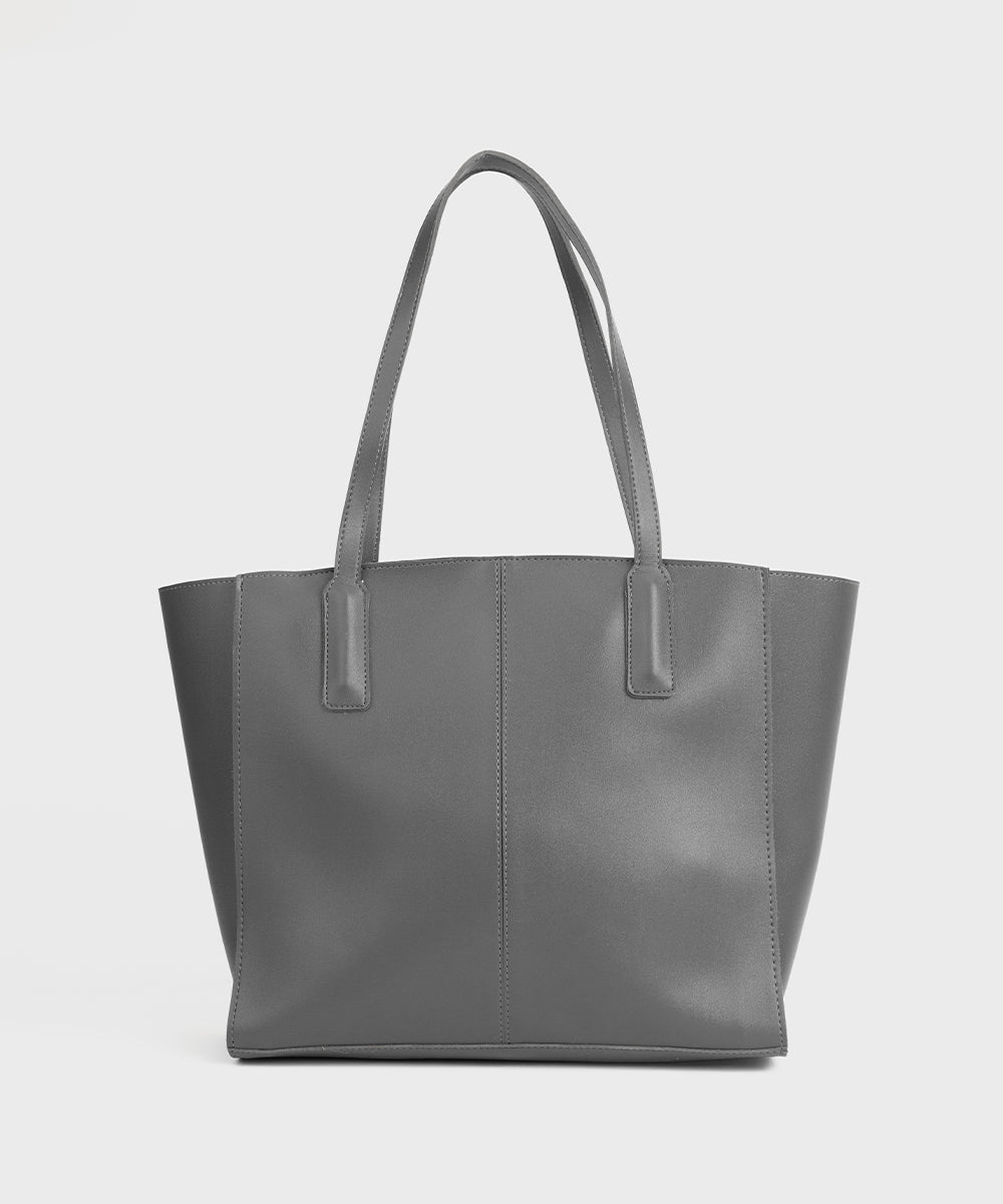 Women's Grey Tote Bag