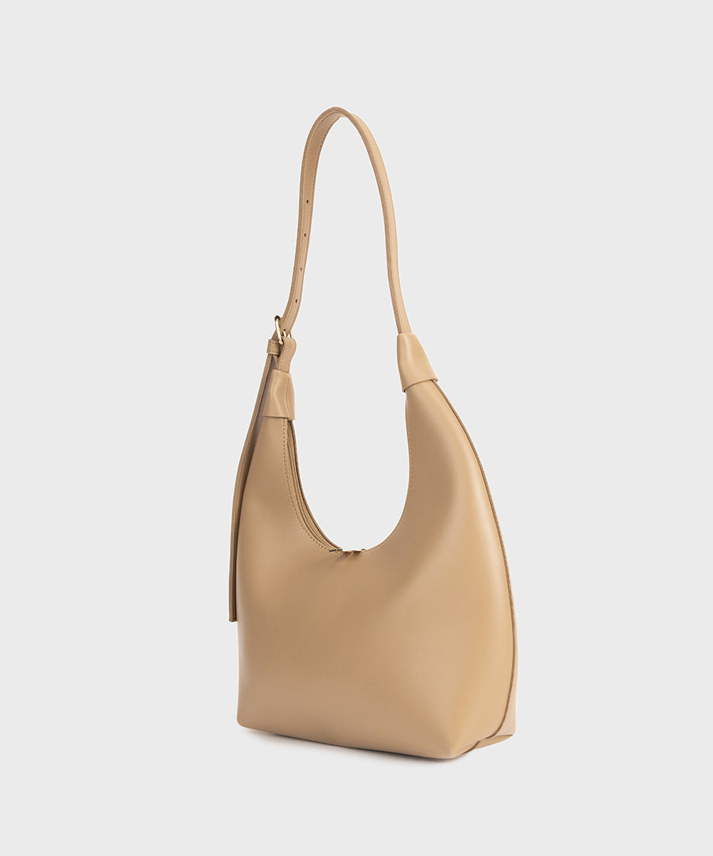 Women's Beige Shoulder Bag