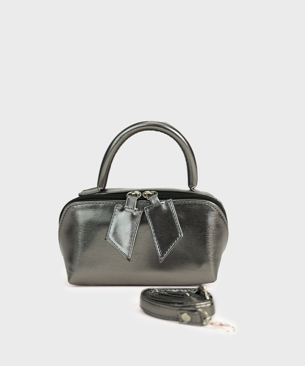 Women's Grey Mini Bag