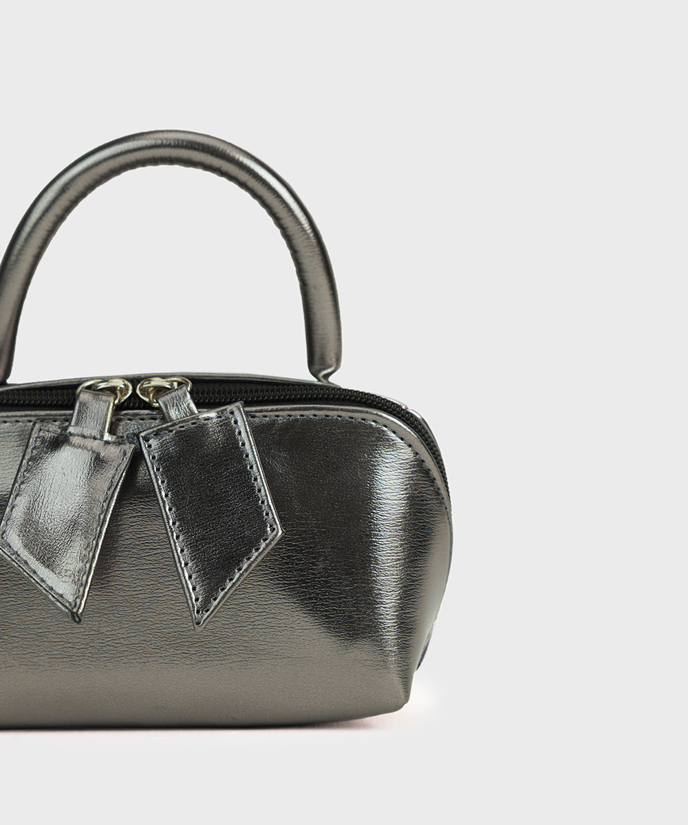 Women's Grey Mini Bag