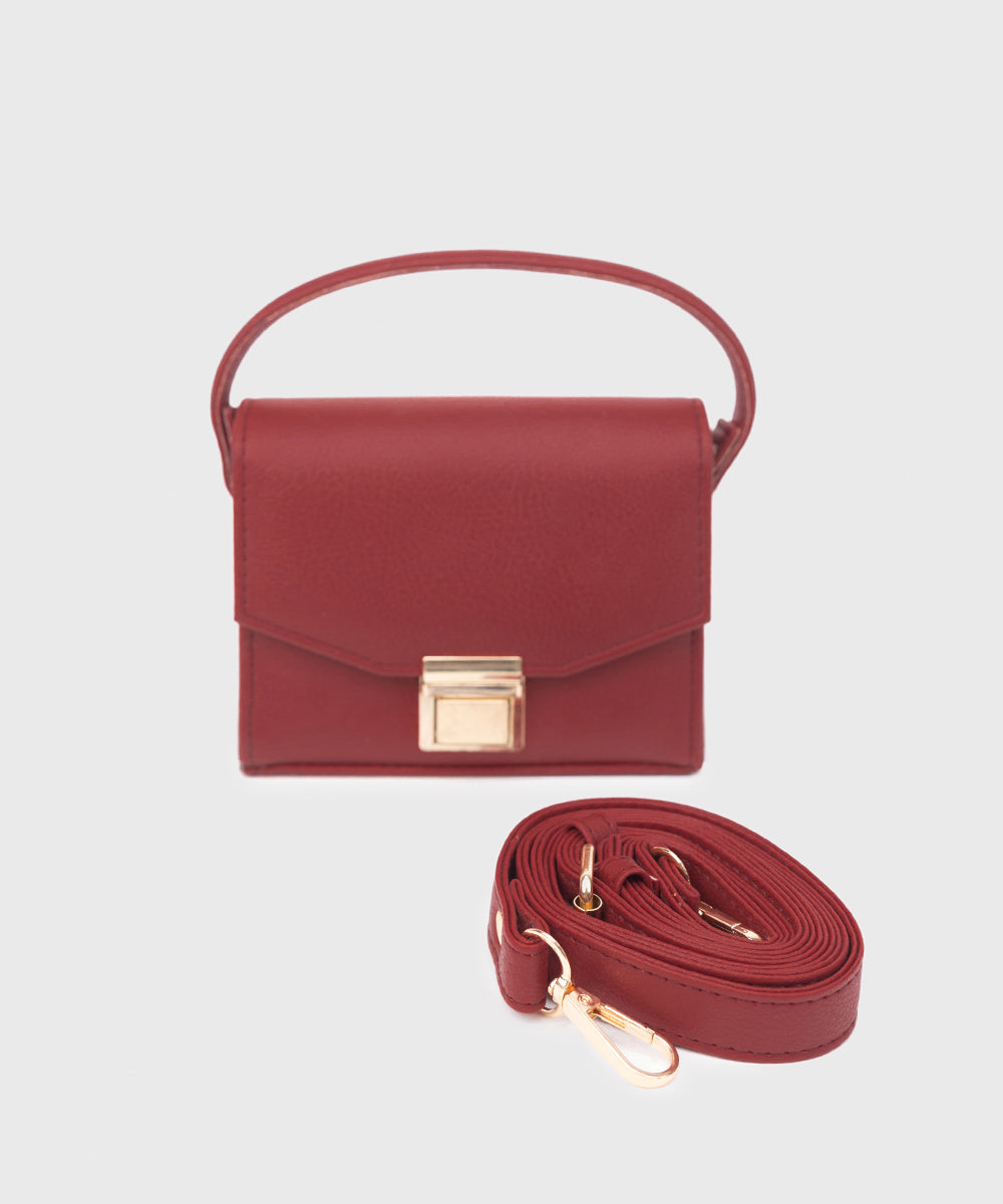 Women's Red Mini Bag