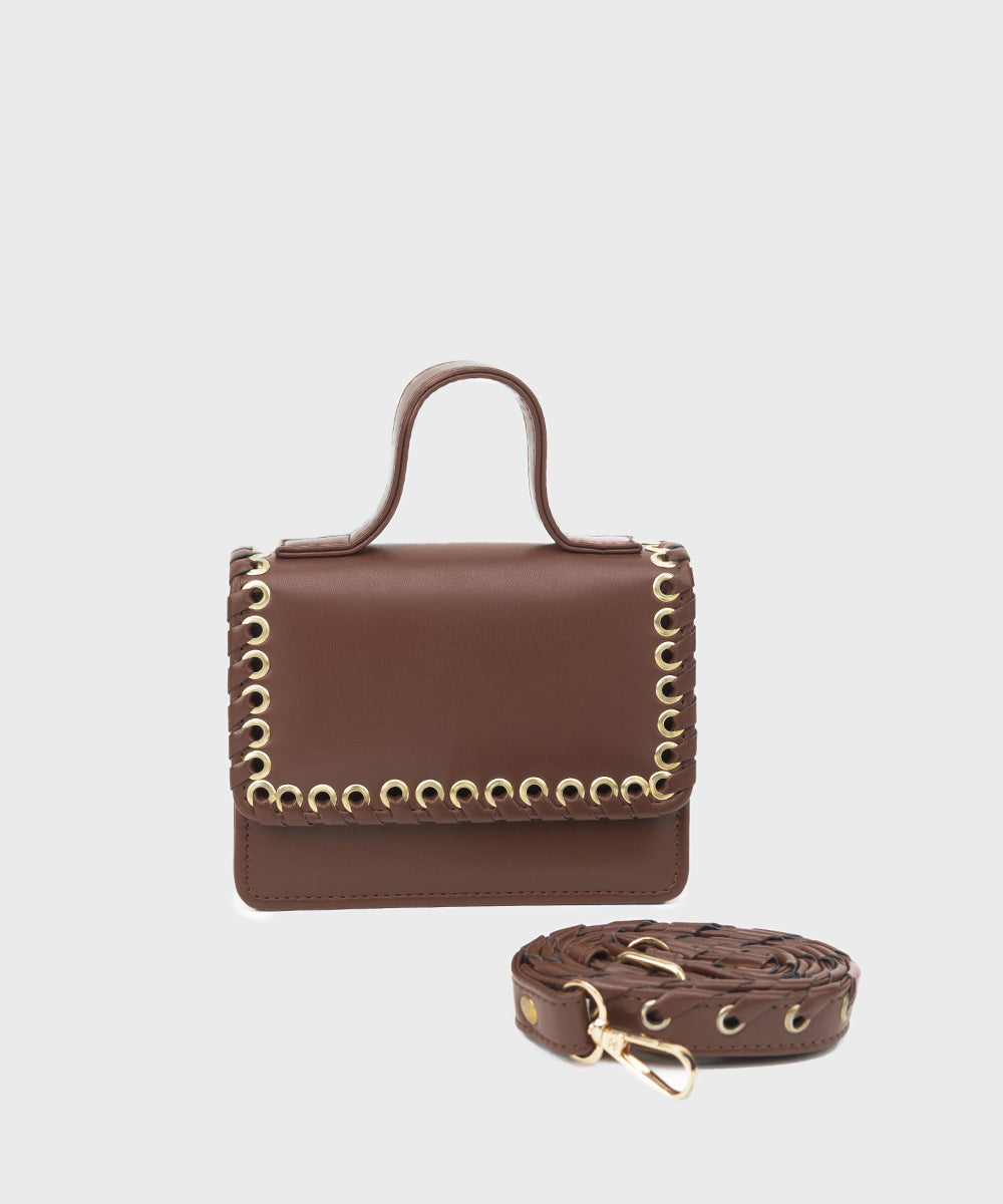 Women's Brown Mini Bag