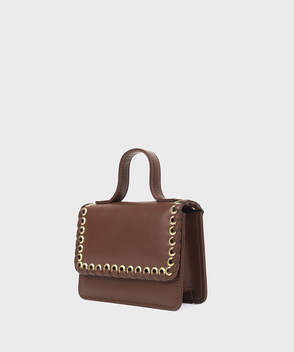 Women's Brown Mini Bag