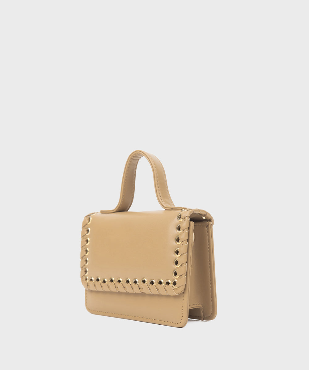 Women's Beige Mini Bag