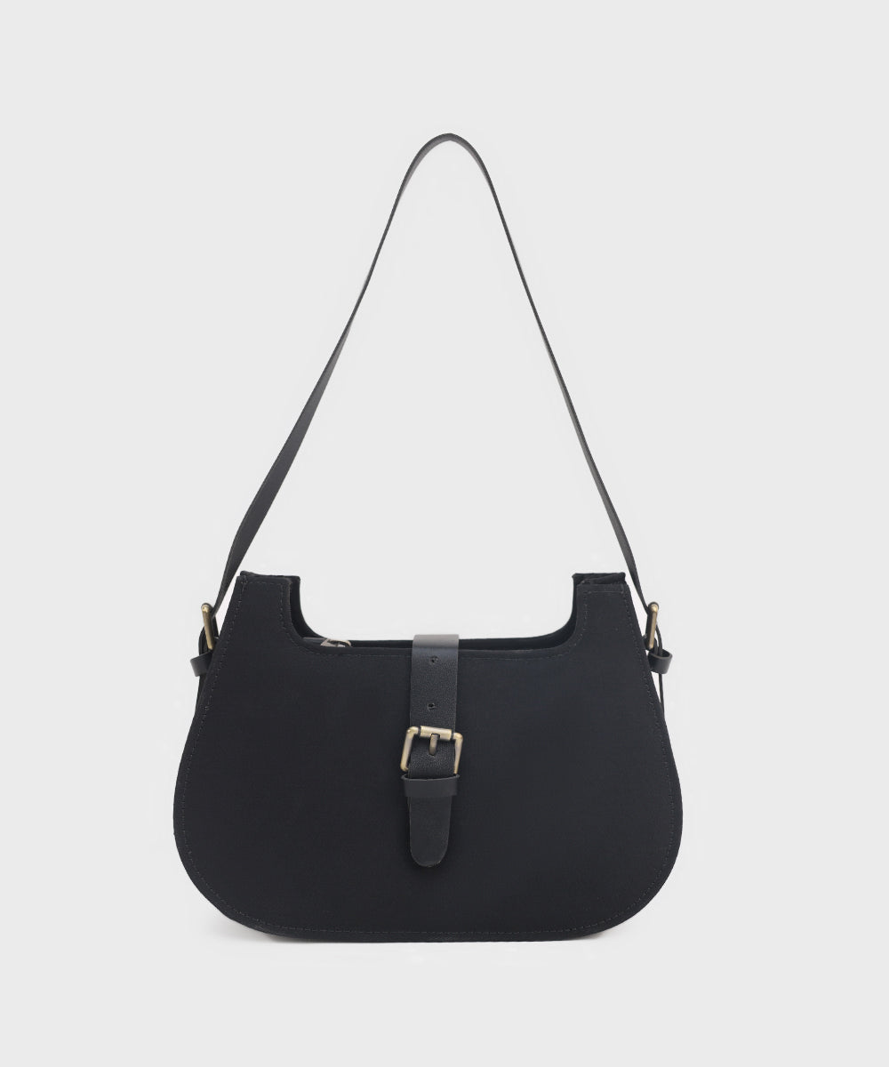 Women's black Shoulder Bag