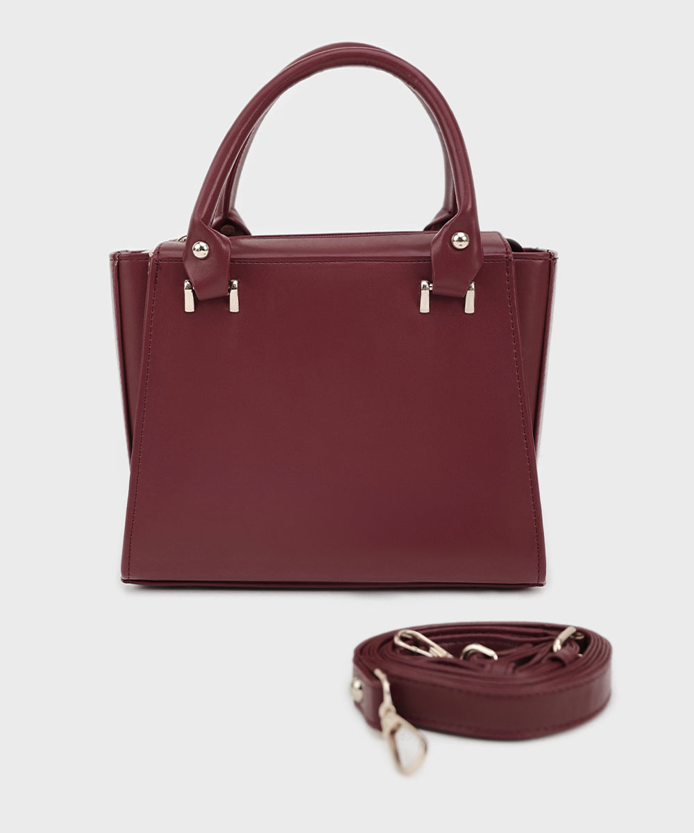 Women's Maroon Hand Bag