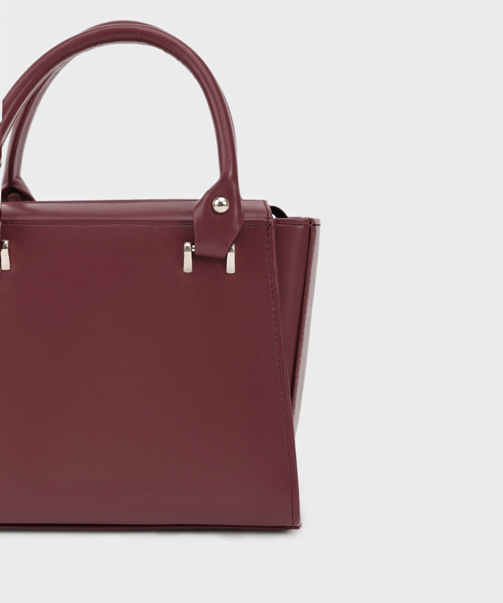 Women's Maroon Hand Bag