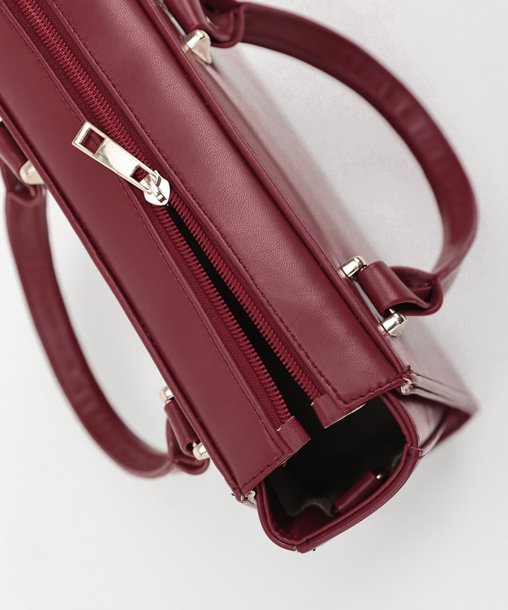 Women's Maroon Hand Bag