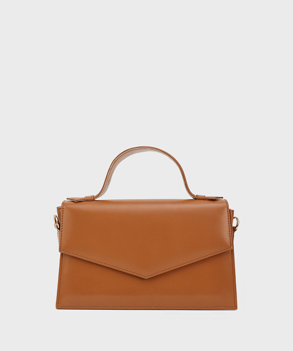 Women's Tan Hand Bag