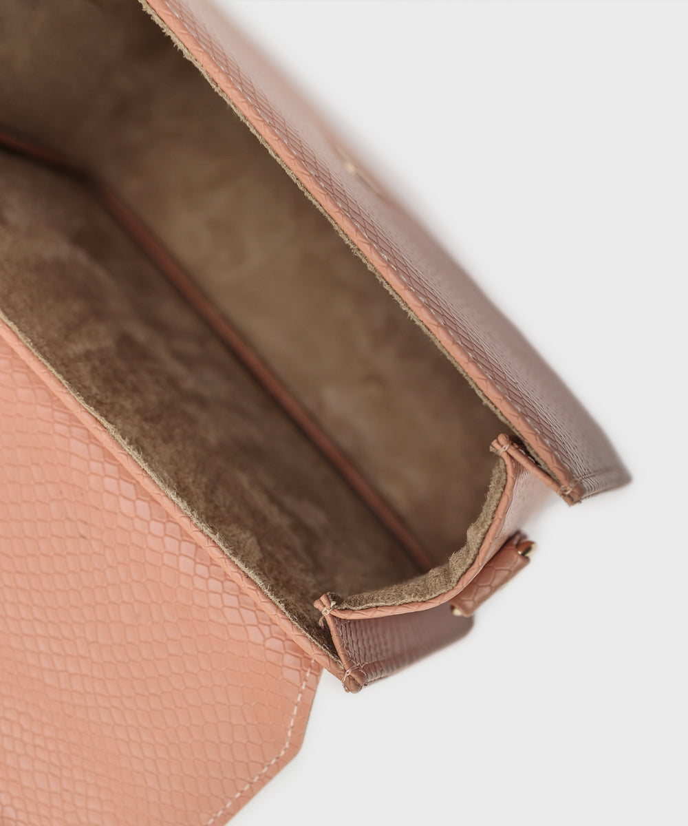 Women's Light Pink Hand Bag