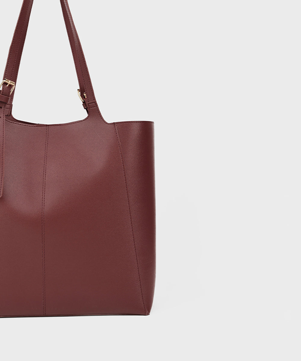 Women's Maroon Tote Bag