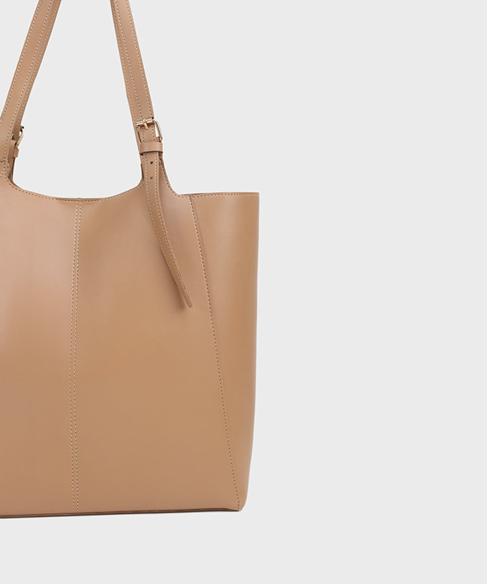 Women's beige Tote Bag