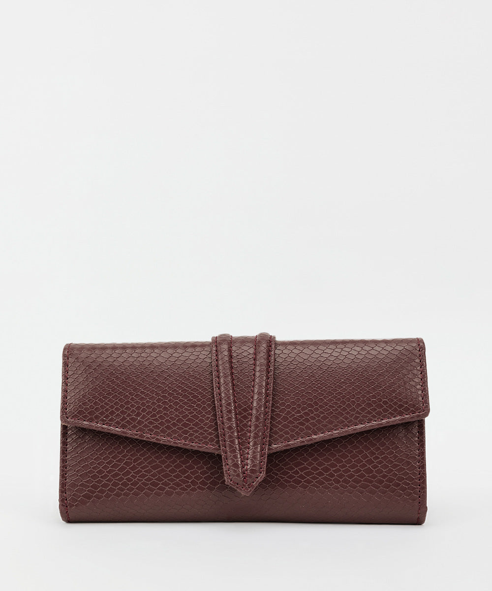 Women's Maroon Wallet