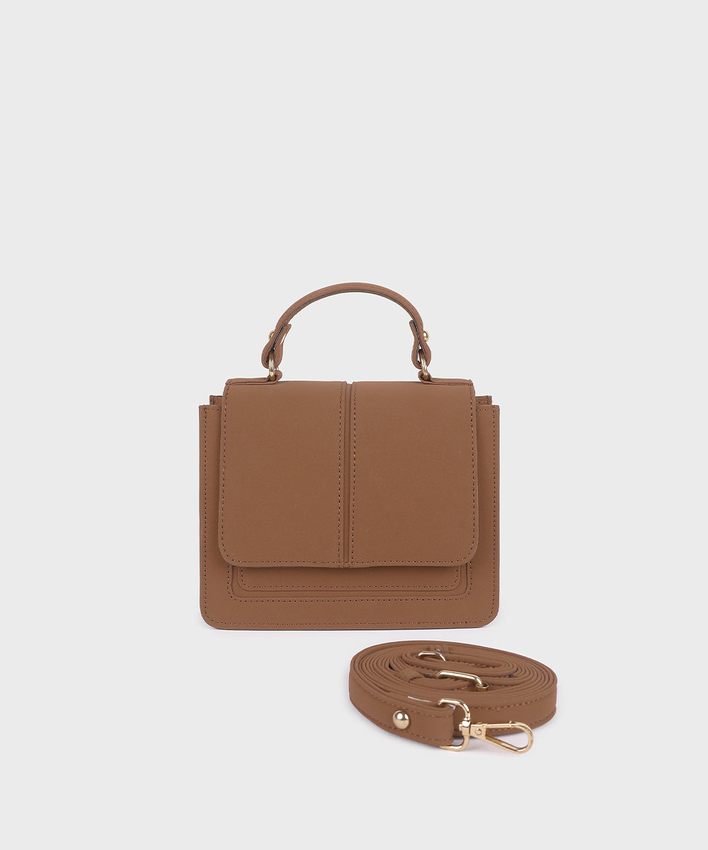 Tan Crossbody Bag