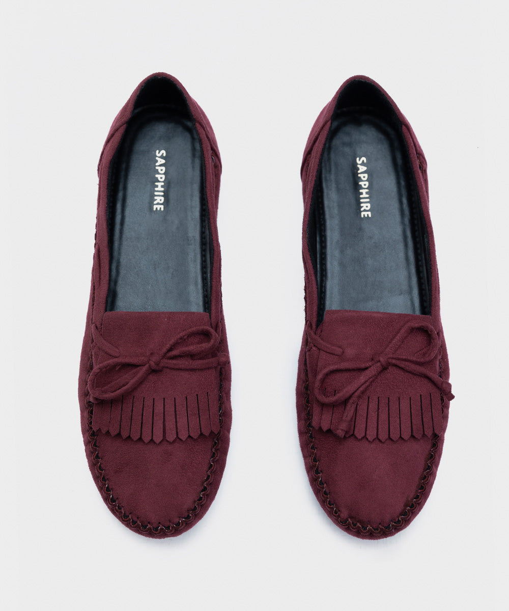 Loafers With Fringe Detail