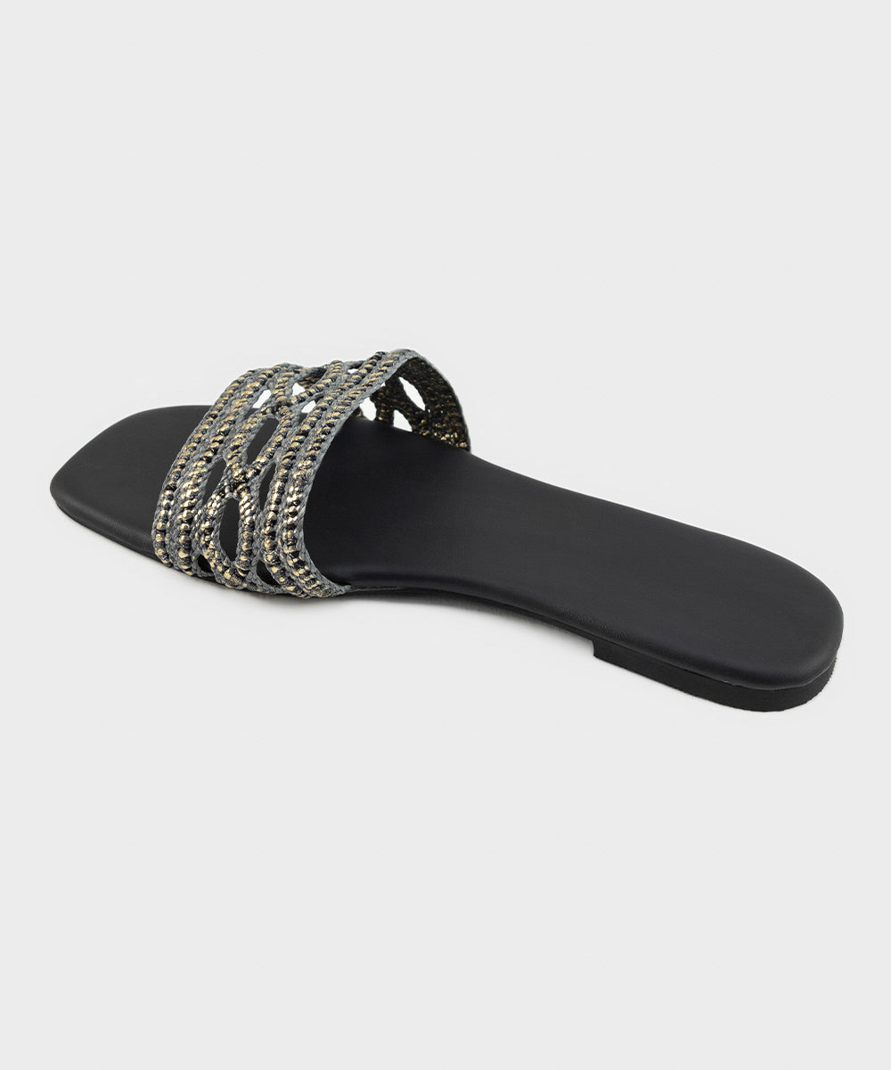 Women's Black Flats