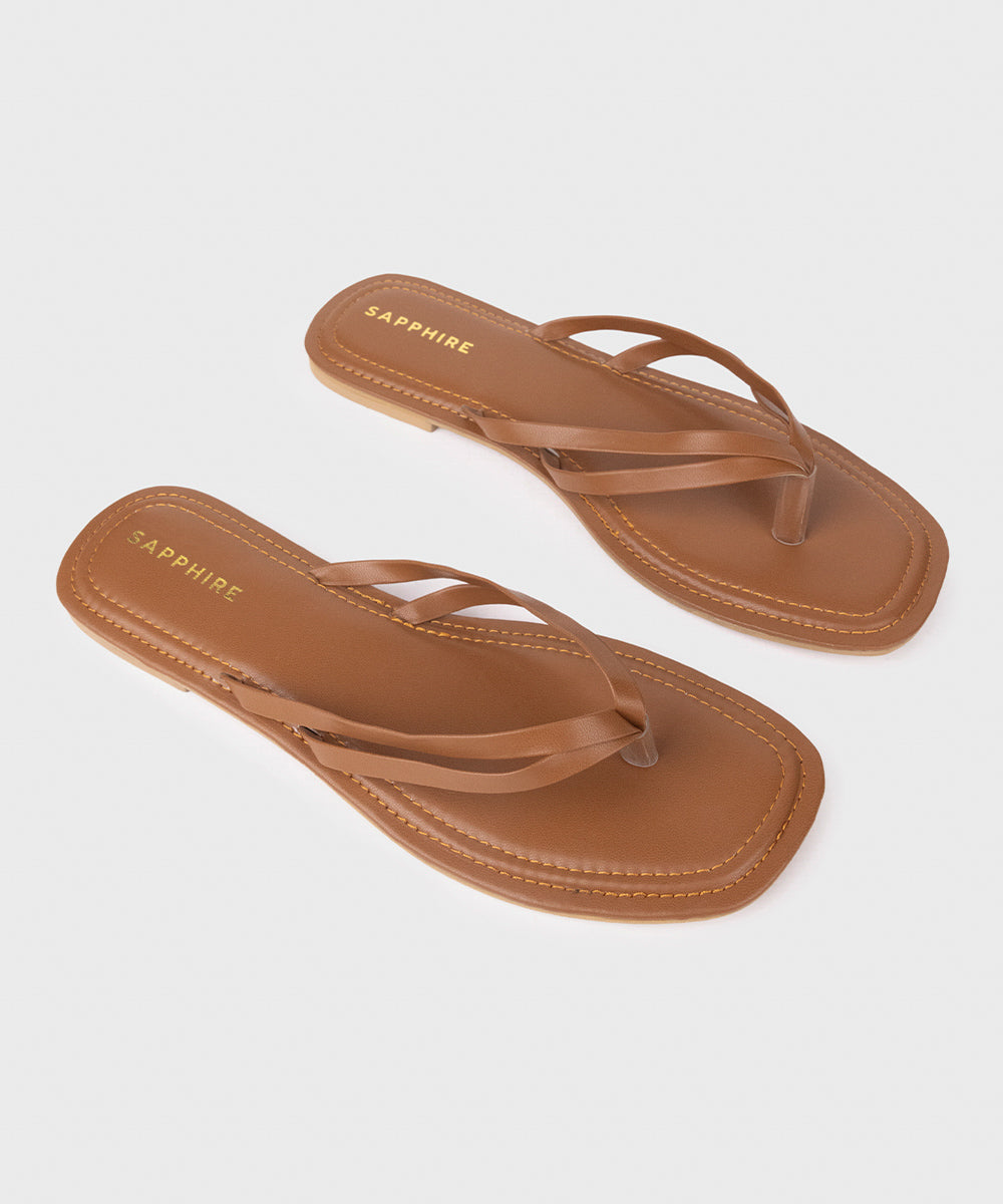 Women's Tan Flats