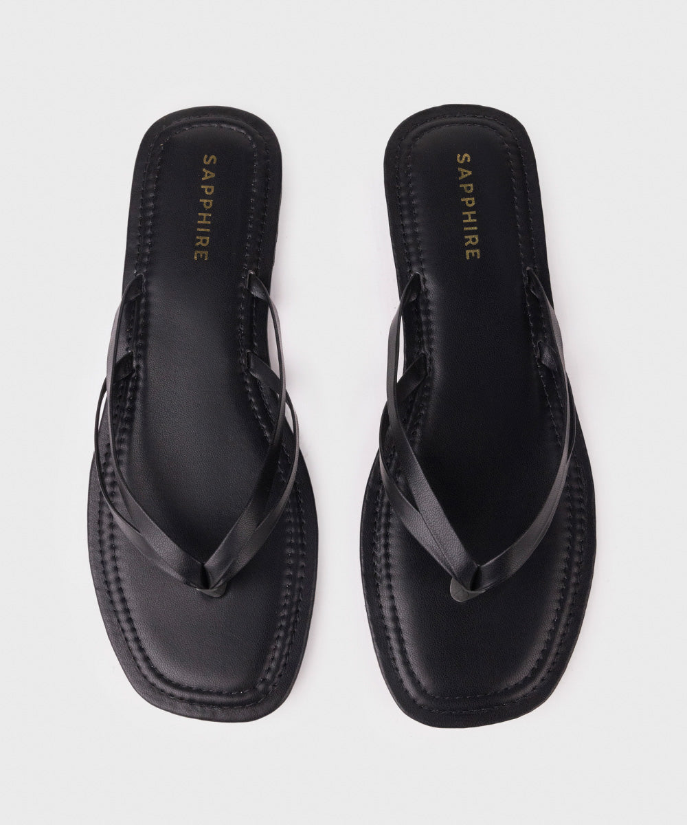 Women's Black Flats