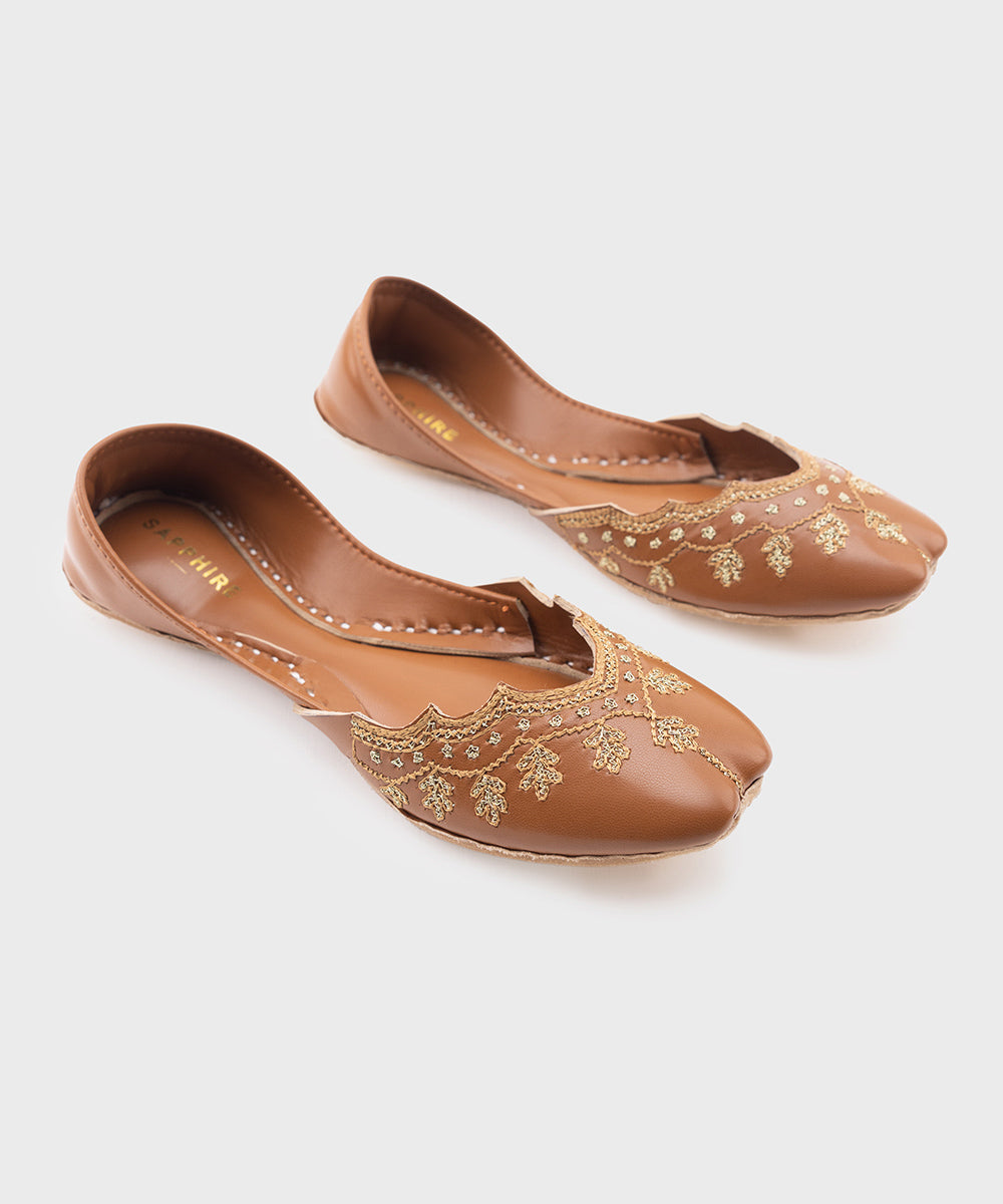 Women's Brown Kola Puri