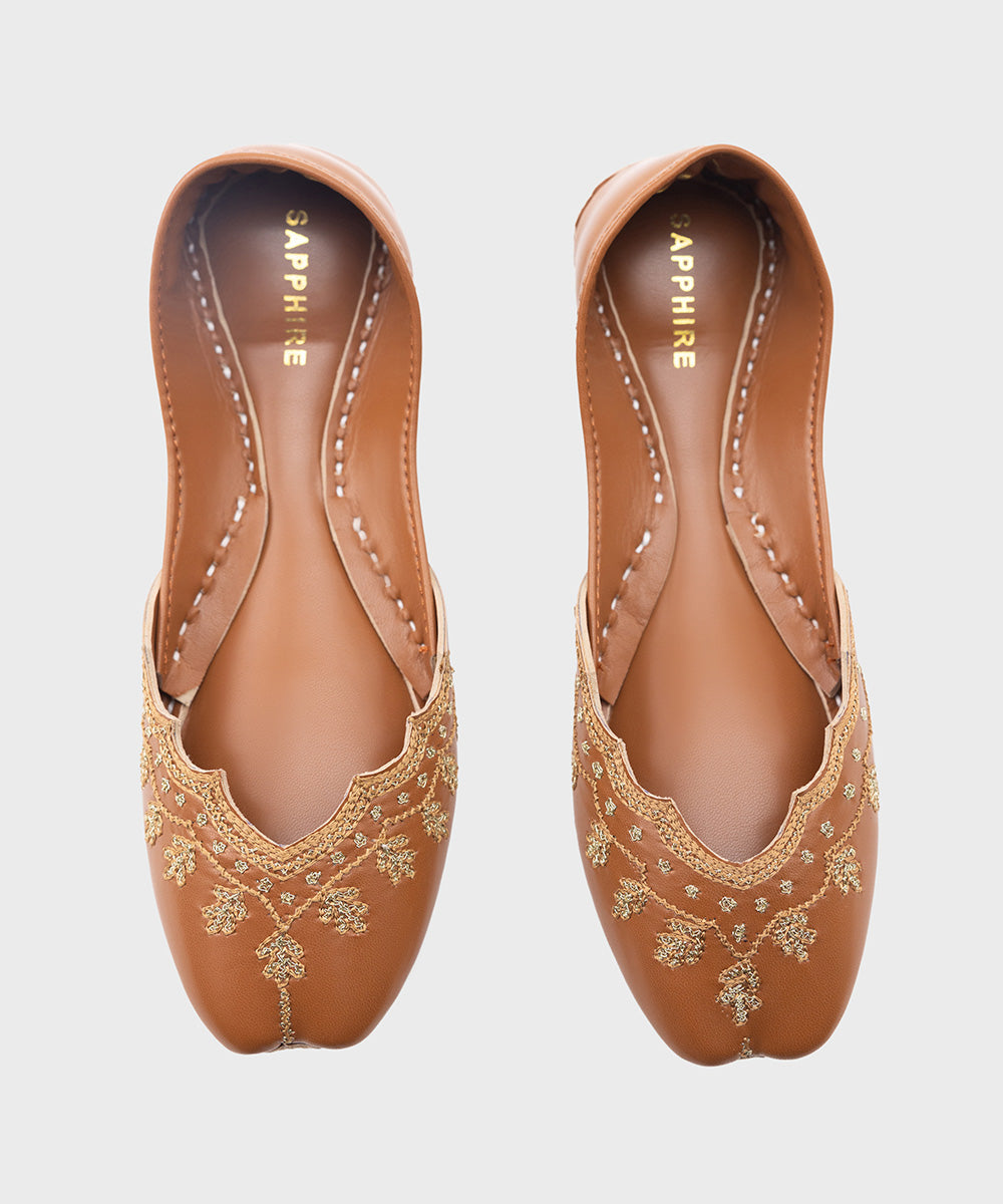 Women's Brown Kola Puri