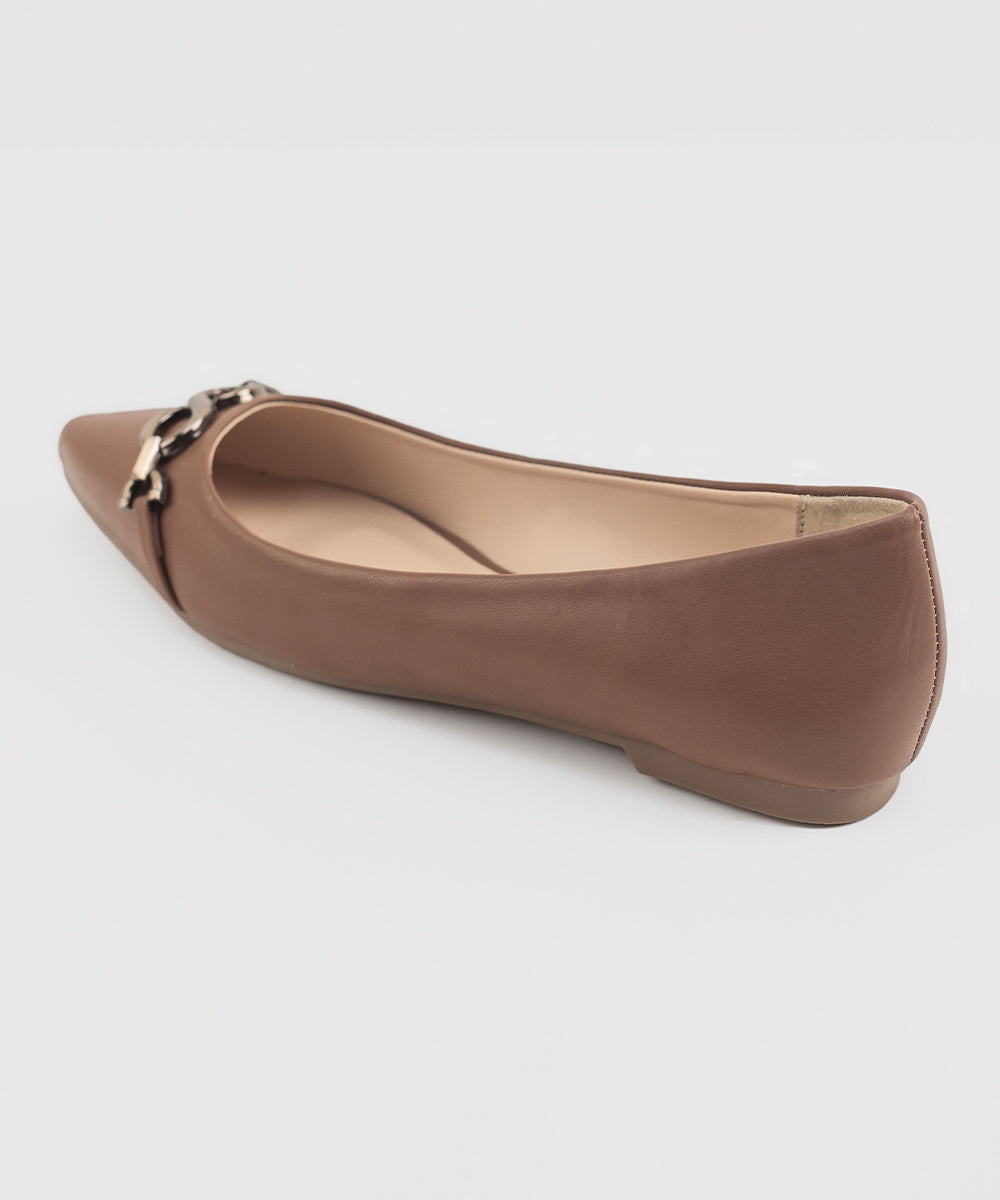 Women's Tan Flats