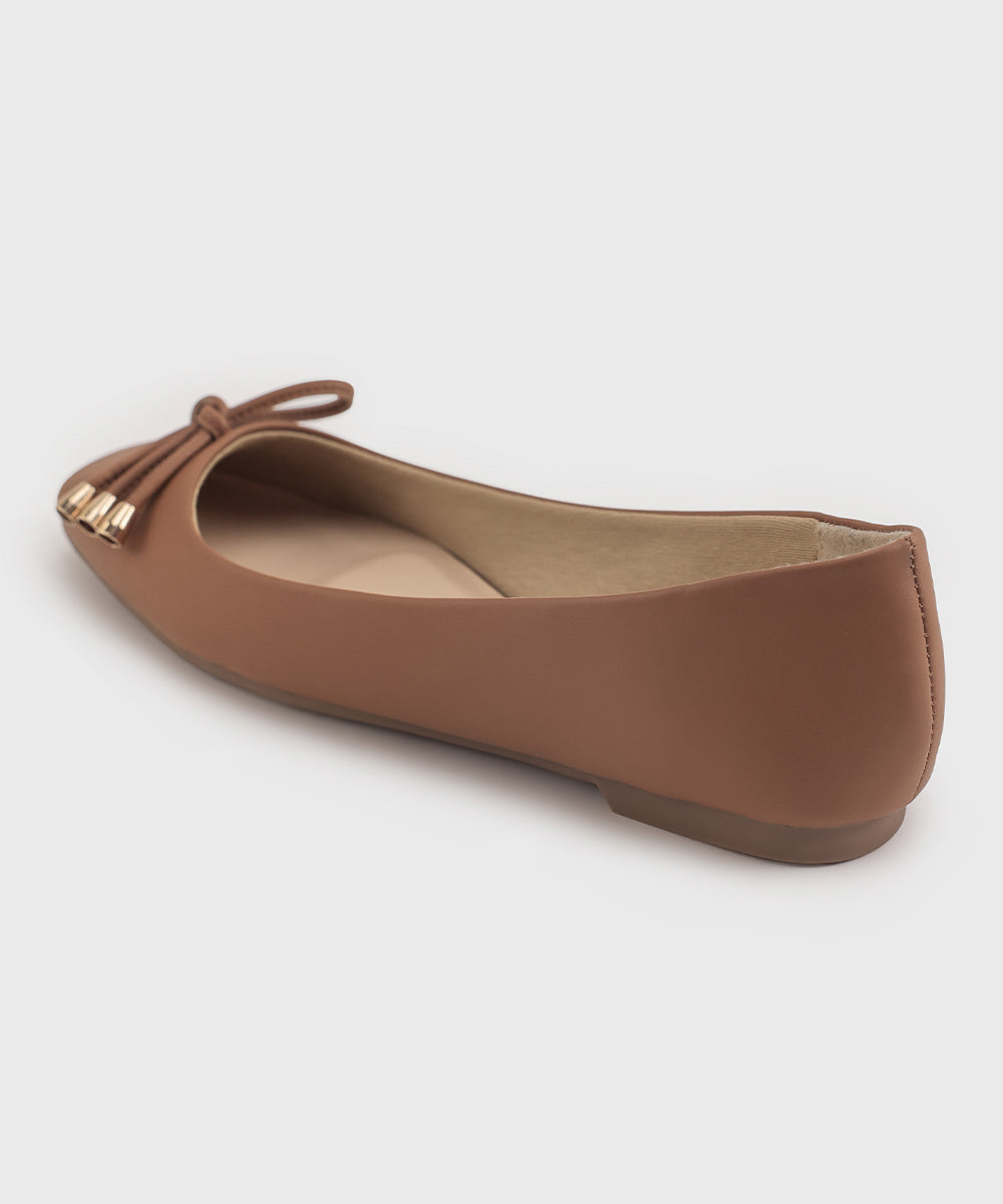 Women's Tan Flats