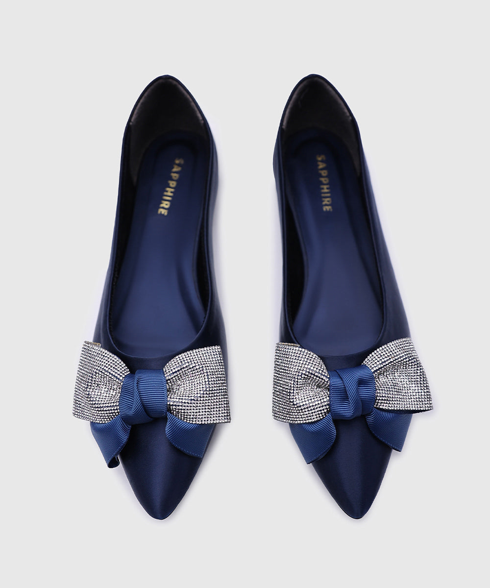 Women's Navy blue Flats