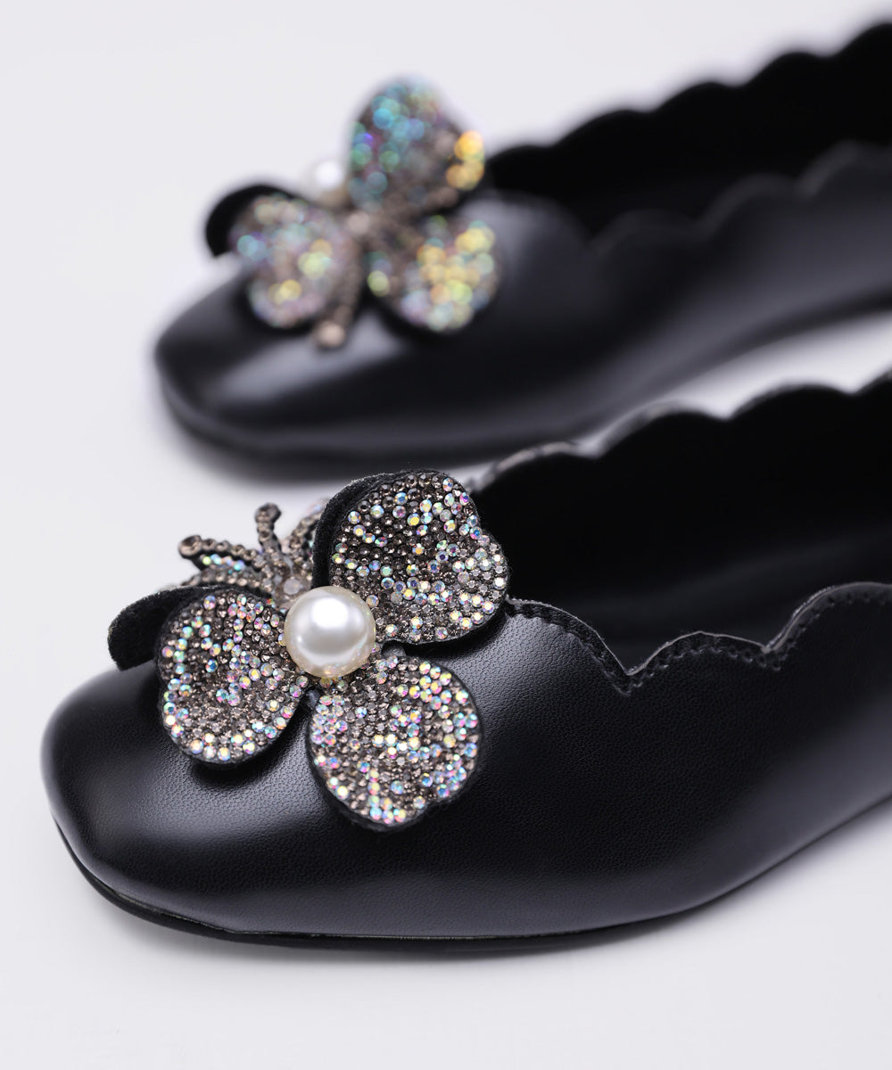 Women's Black Flats