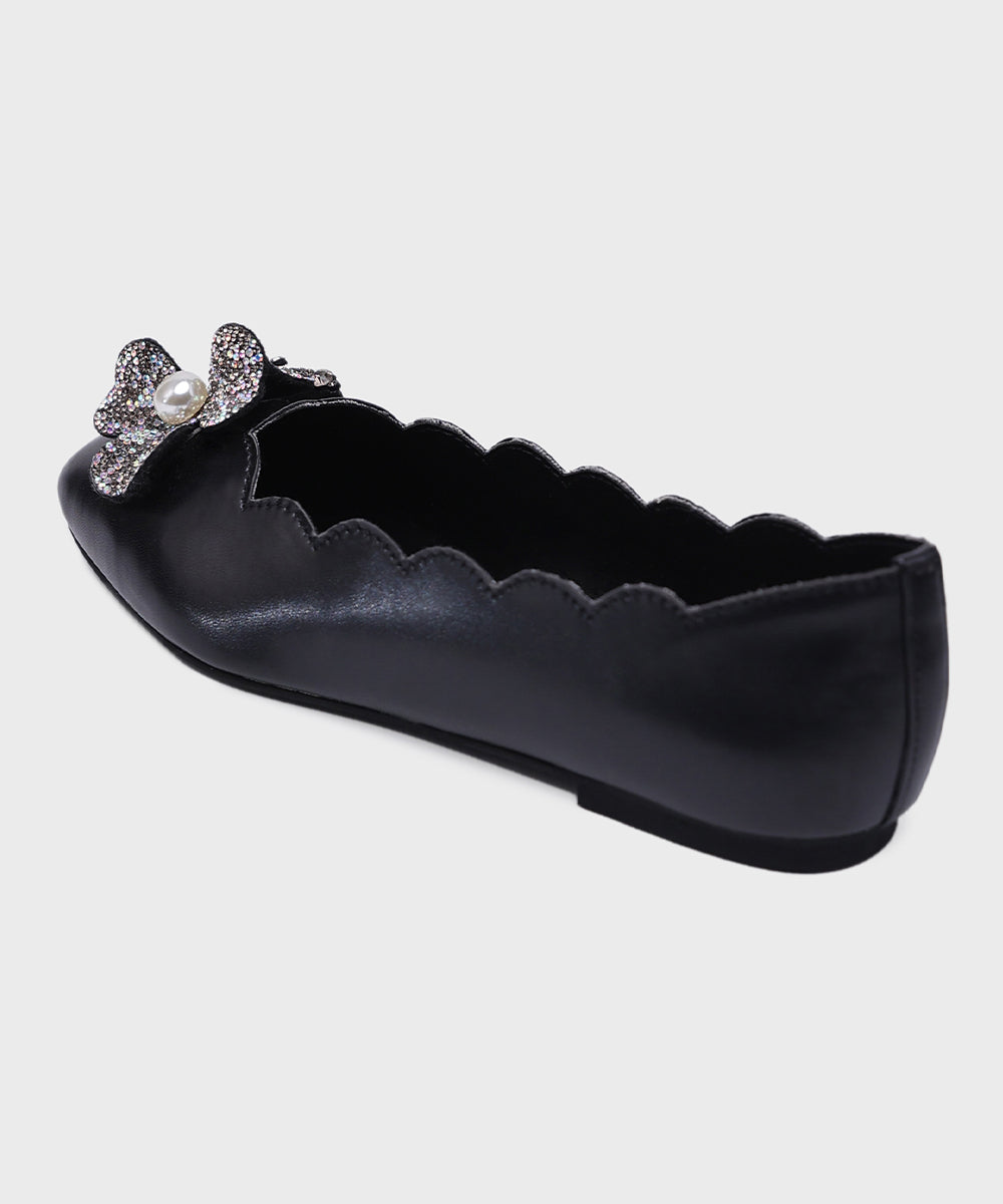 Women's Black Flats