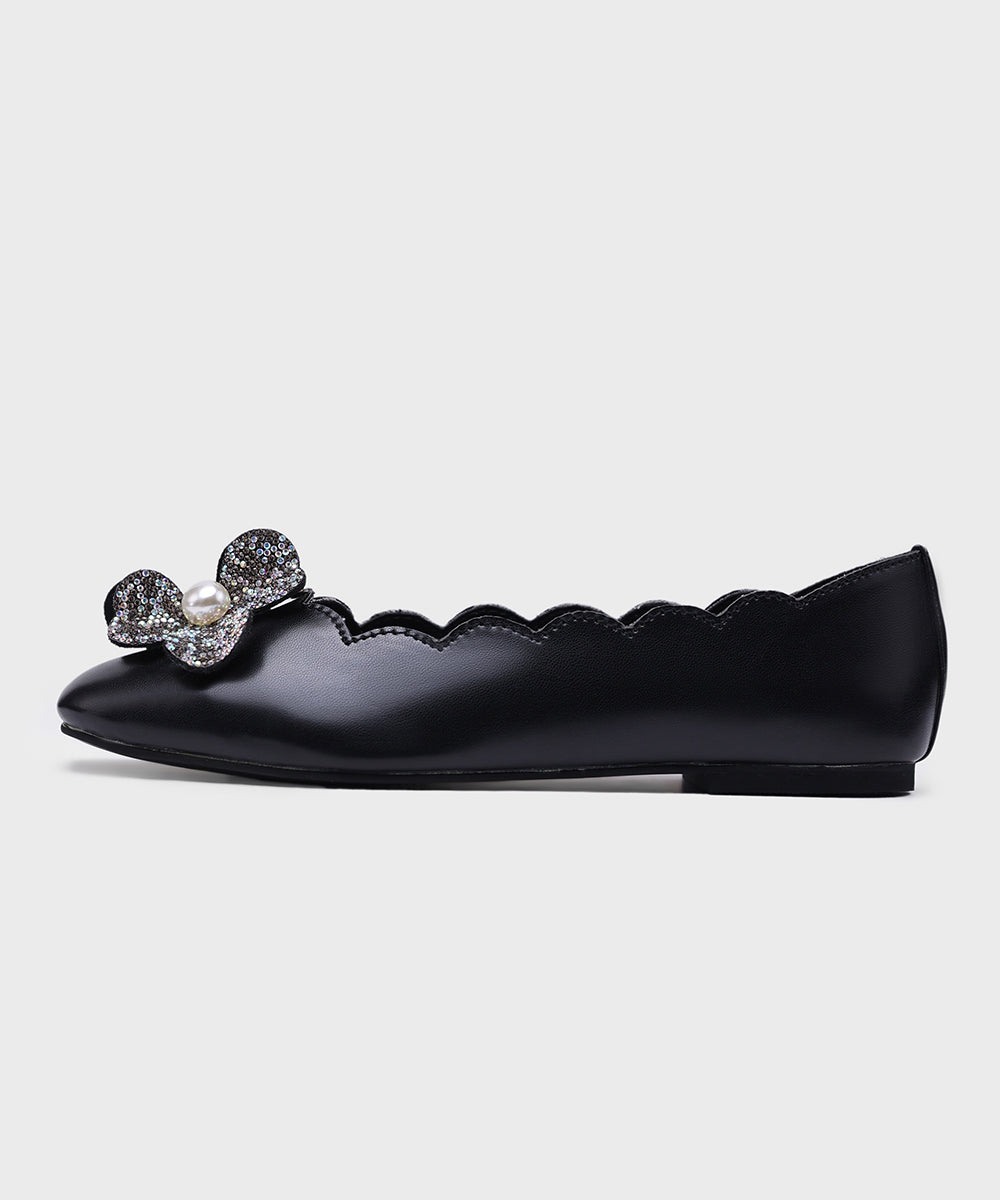 Women's Black Flats