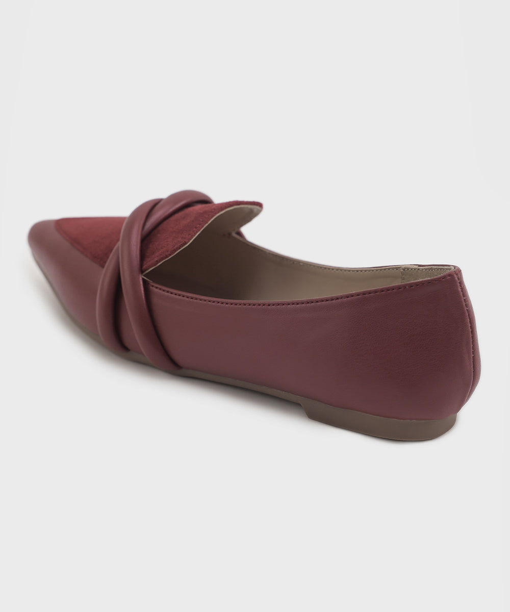 Women's Maroon Loafers