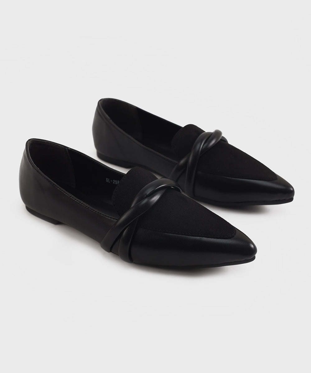 Women's Black Loafers