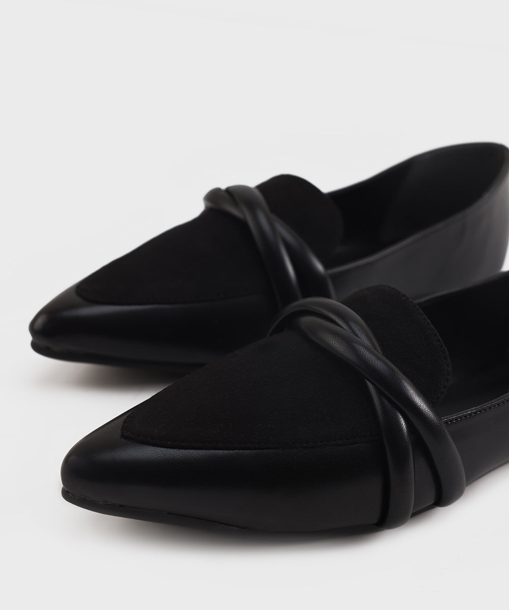 Women's Black Loafers