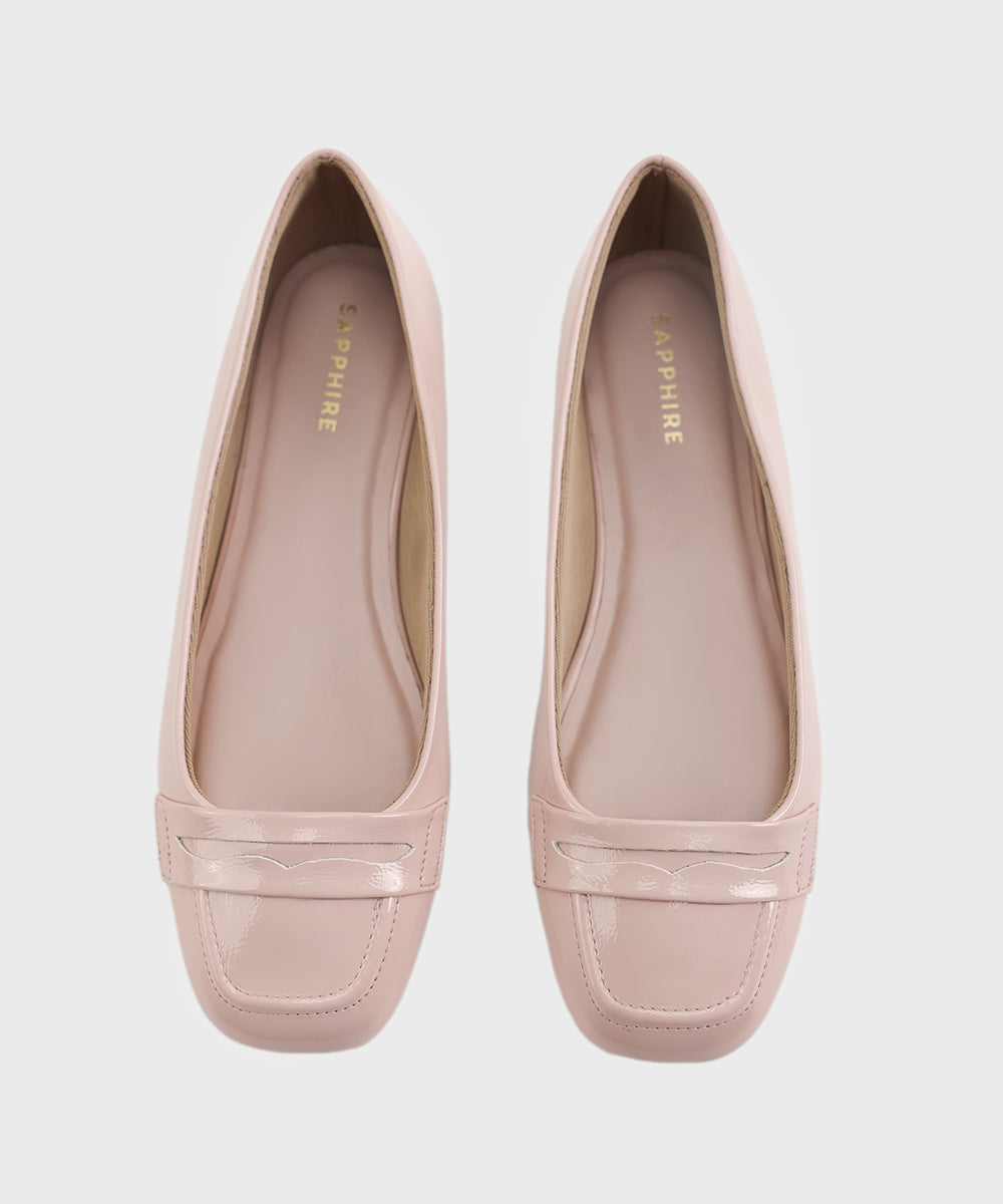 Women's Light Pink Loafers