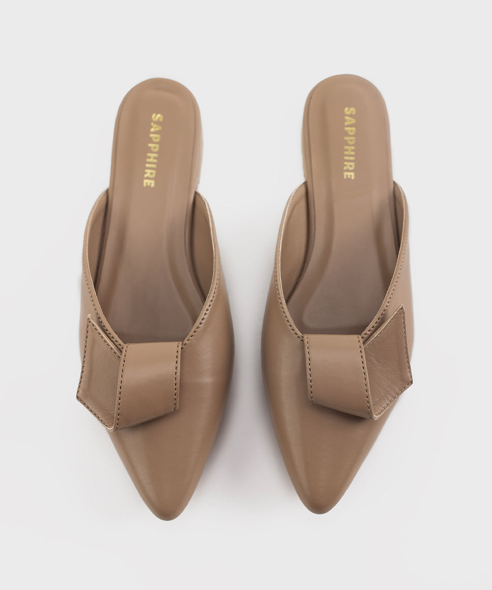 Women's beige Mules