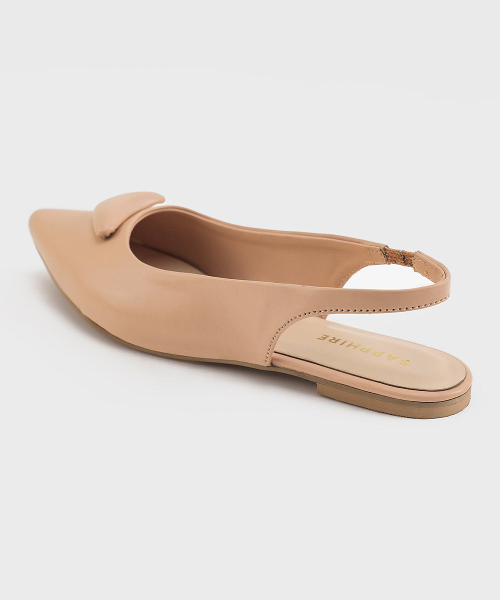 Women's beige Sling back